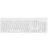 Teclado Vinik Dynamic Circle Teclas Redondas Branco USB - DC110B