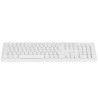 Teclado Vinik Dynamic Circle Teclas Redondas Branco USB - DC110B